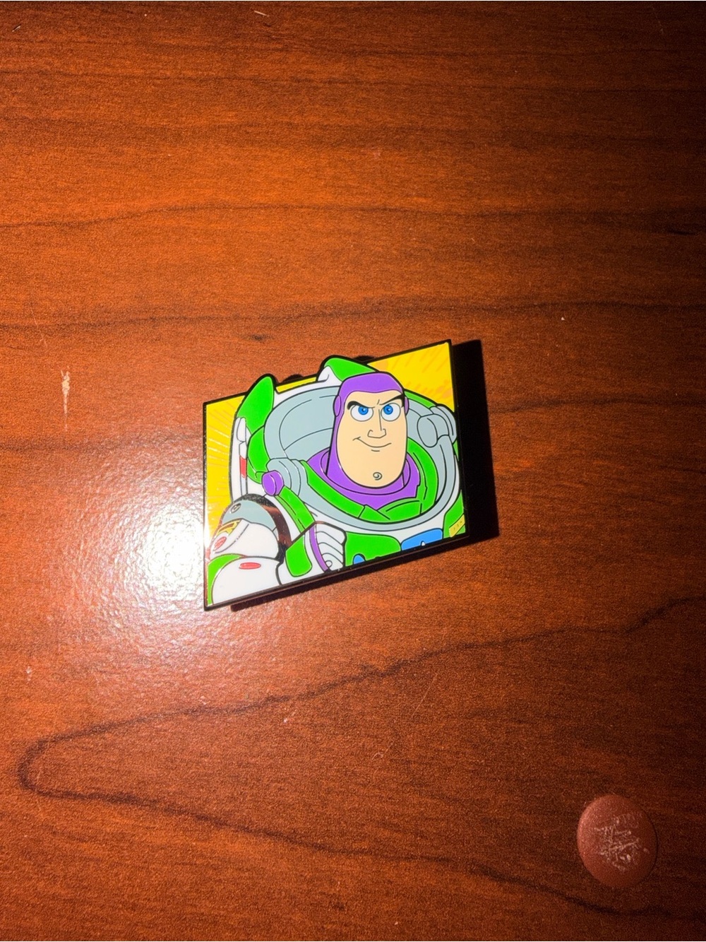 Buzz Lightyear Collectible Kids Toy Pin - Green
